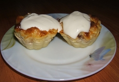 Запеканка картофельная с курицей и грибами