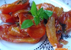 Рецепт: Вяленые помидоры