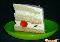 Рецепт: Ванильный шифоновый бисквит