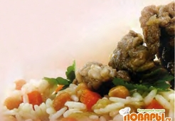 Плов с нутом