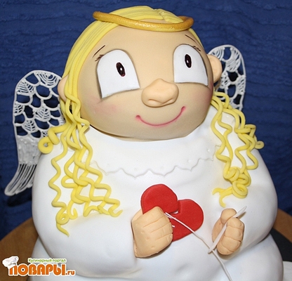 Фото «Торт "Ангельская работенка" от Изюмина»