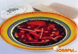 Рецепт: Борщ черниговский