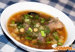 Рецепт: Азербайджанский суп - Пити