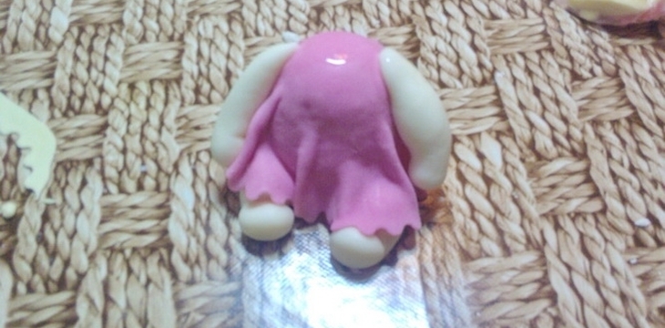 Шаг №3 МК Мишка на скорую руку от alizka