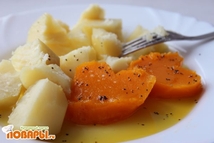 Шаг 2: Выкладываем на тарелку, солим, перчим, …