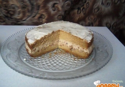 Крем карамельный с конфетами"коровка"