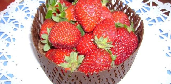 Шаг №4 МК Обрезанная шоколента от Annula