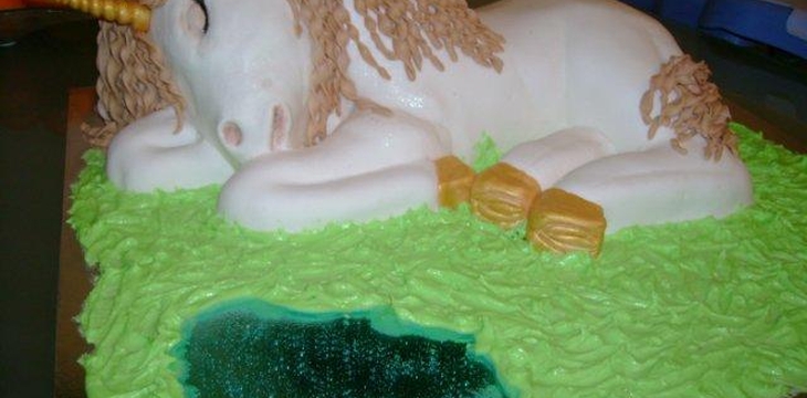 Шаг №8 МК Торт "Фея и единорог" от Аннули