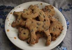 Печенье с  кусочками шоколада