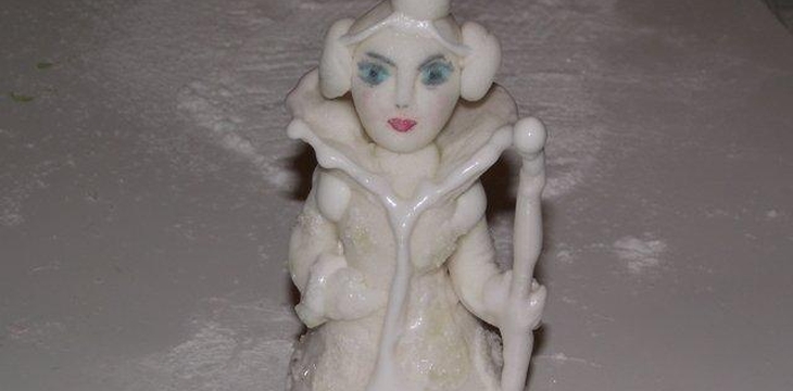 Шаг №8 Торт "Белоснежная сказка" от Вредина 