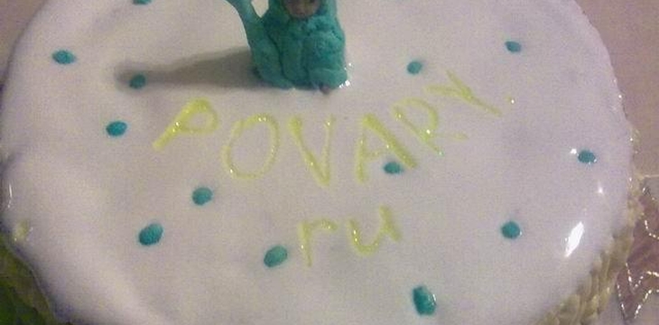 Шаг №5 Торт "Снежное царство" от meri