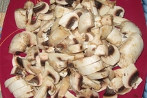 Шаг 7: и шампиньоны.