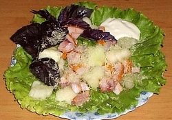 Рецепт: Салат из дыни