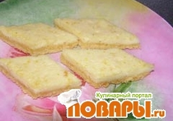 Рецепт: Лимонное печенье