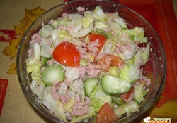 Рецепт: Салат с тунцом