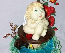 Торт "Купидон- мечтатель" от Natasha41