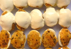 Яйца фаршированные морковью