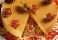 Десерт из тыквы и имбиря 