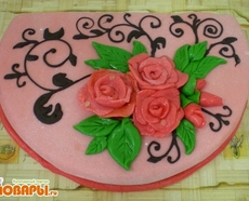 Рецепт: Торт "Романтика"