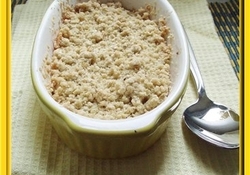 Рецепт: Яблочный крамбл