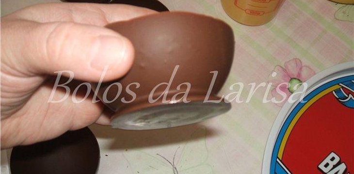 Шаг №10 МК Чашечки из шоколада от Kiska