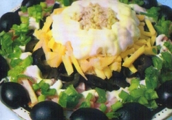 Рецепт: Салат "Ожерелье"