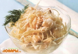 Рецепт: Салат "Для милых дам"