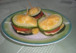 Рецепт: Бутерброды из кабачка