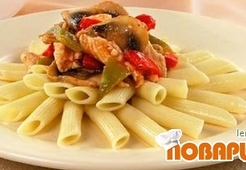 Курица с грибами по-итальянски