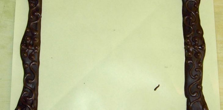 Шаг №5 МК Шоколадная кртинка от Toropyga