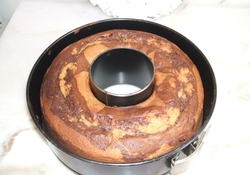 Рецепт: Мраморный бисквит