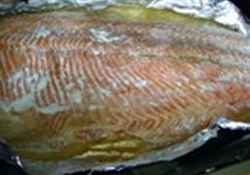 Рецепт: Лосось, запеченный в фольге