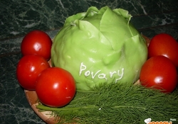 Рецепт: Торт "Капусточка"