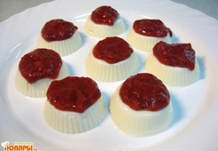 Панна-котта с клубникой