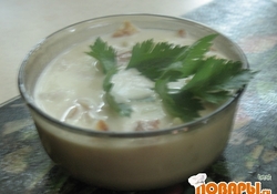 Рецепт: Холодный суп с кабачками