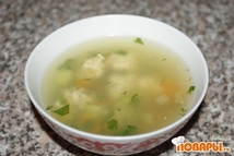 Шаг 5: После окончания программы куриный суп, …