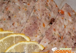 Рецепт: Мясной рулет "Мулен Руж" (рецепт для ветчинницы)