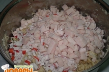 Шаг 2: Пока макароны будут готовится можно …