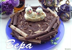 Торт "семейное гнездо"