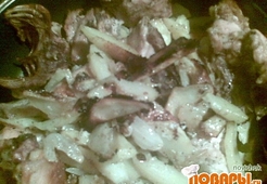 Курица с картофелем в духовке