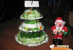 Торт "Трюфельная елка"