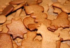 Рождественское имбирное печенье