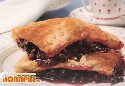 Пирог с черникой