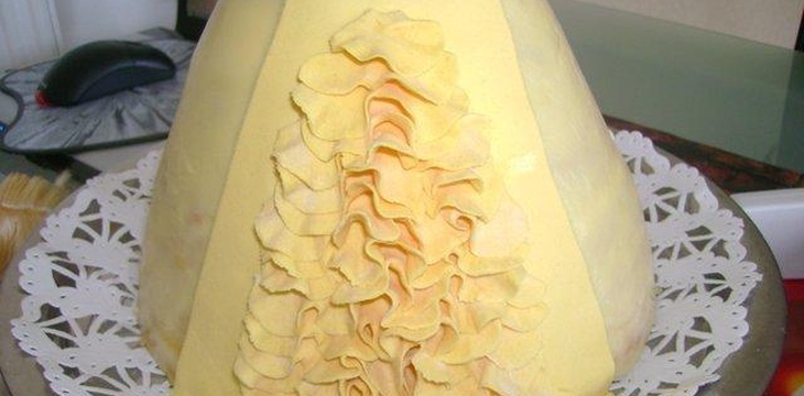 Шаг №7 МК Торт Кукла Братц 2 от Annula