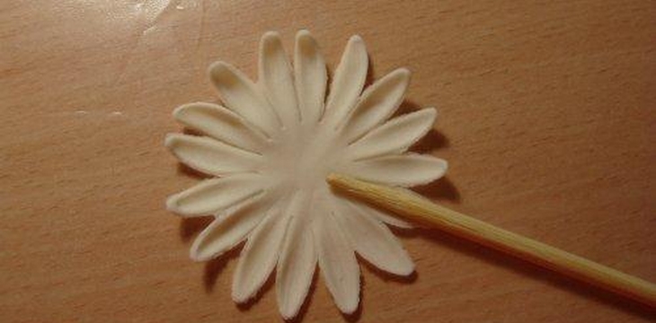 Шаг №3 МК Хризантемы от Учредительница