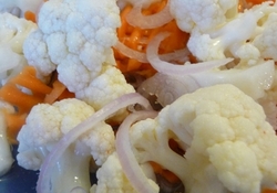 Рецепт: Цветная капуста быстрого приготовления