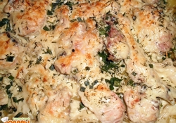 Рецепт: Картофель запеченый под сыром