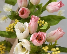 Торт "С приходом весны!"