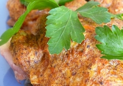 Рецепт: Курица с хурмой