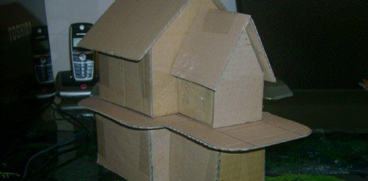 Шаг №8 Пряничный домик от Annula